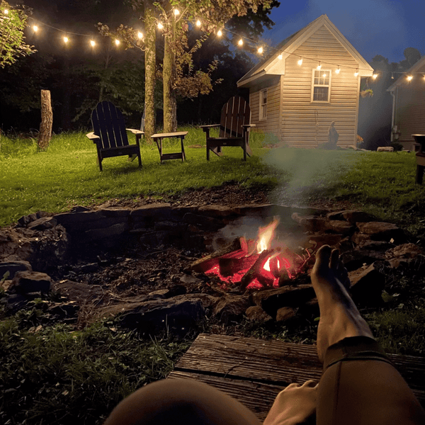 Create a Cozy Space with Adirondack Chairs and Fire Pits