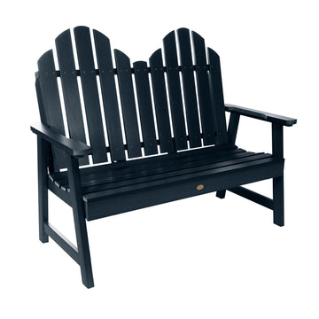 Refurbished Classic Westport 4ft Outdoor Garden Bench Adirondack Chairs Highwood USA Federal Blue