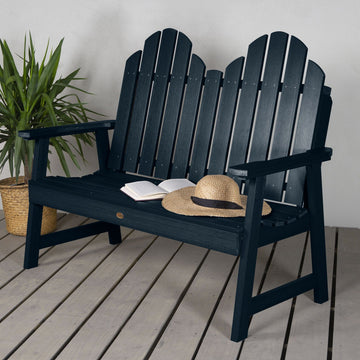 Refurbished Classic Westport 4ft Outdoor Garden Bench Adirondack Chairs Highwood USA