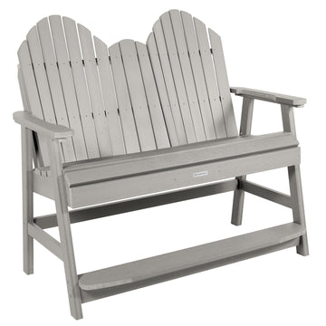 Hamilton 4ft Counter Height Bench Bench Highwood USA Harbor Gray