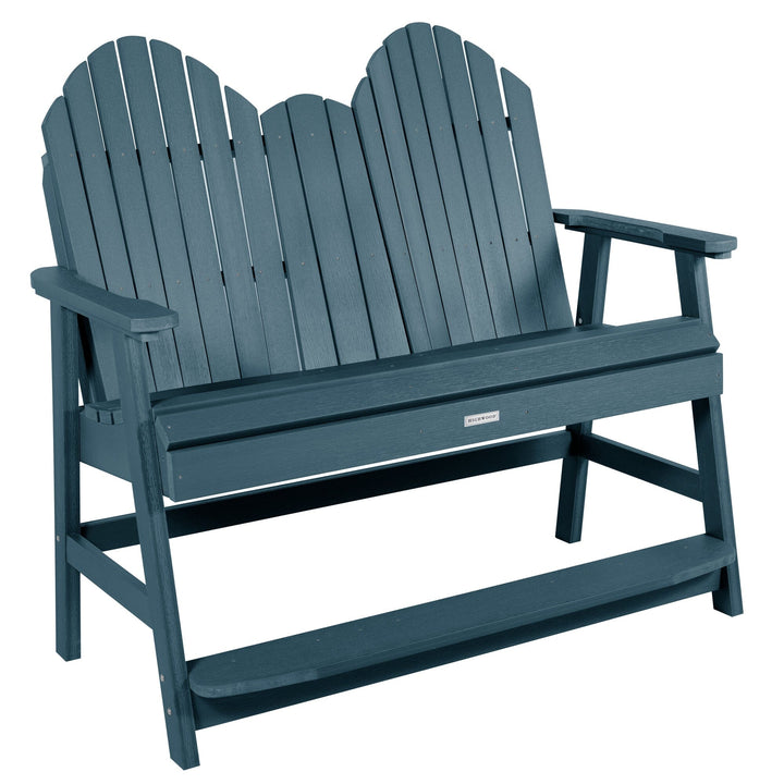 Hamilton 4ft Counter Height Bench Bench Highwood USA Nantucket Blue