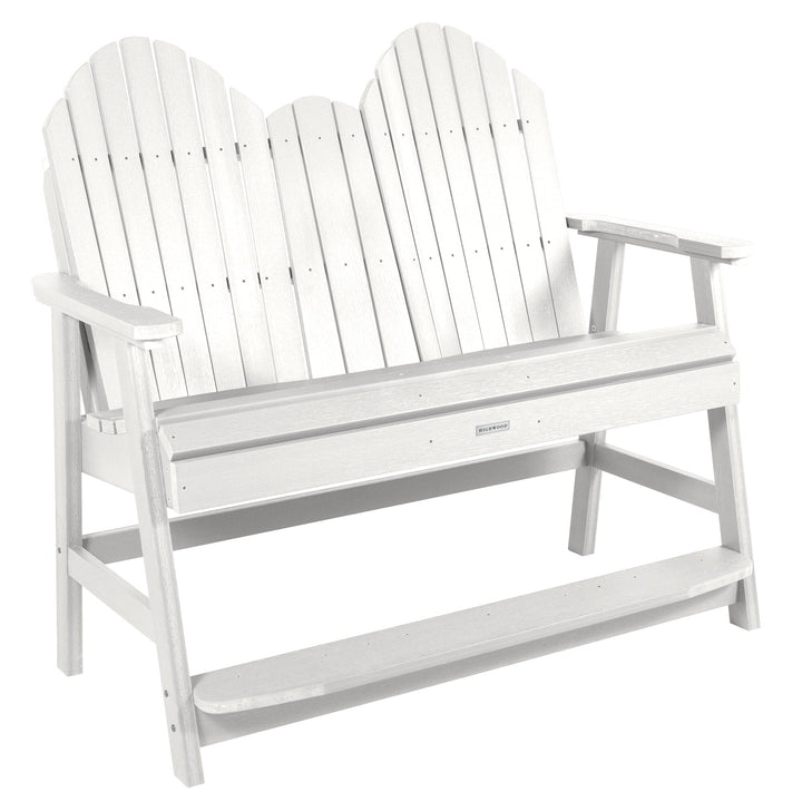 Hamilton 4ft Counter Height Bench Bench Highwood USA White