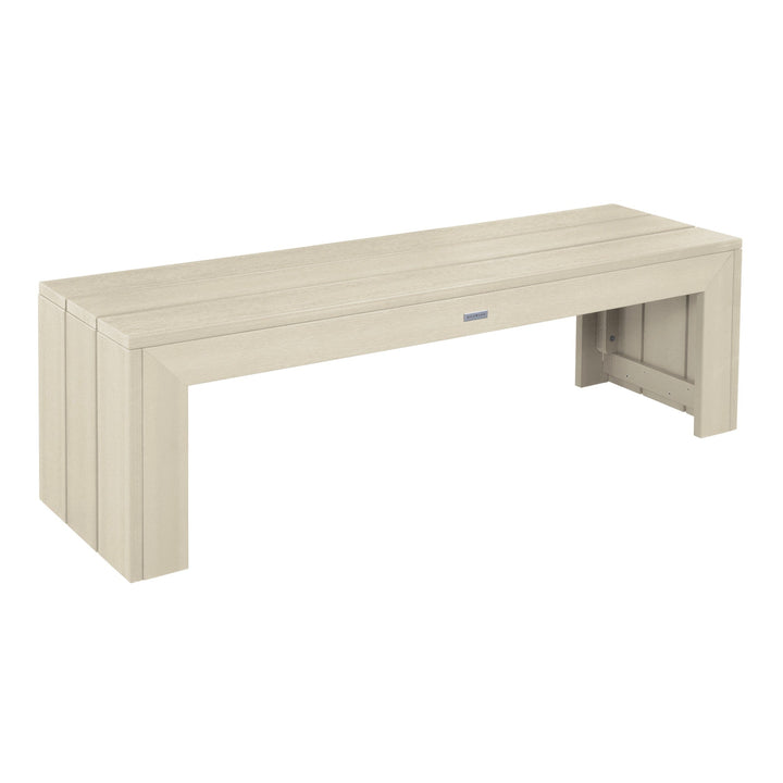 Monroe Modern Bench Bench Highwood USA Whitewash