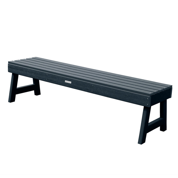 Weatherly Picnic Backless Bench - 5ft Bench Highwood USA Federal Blue