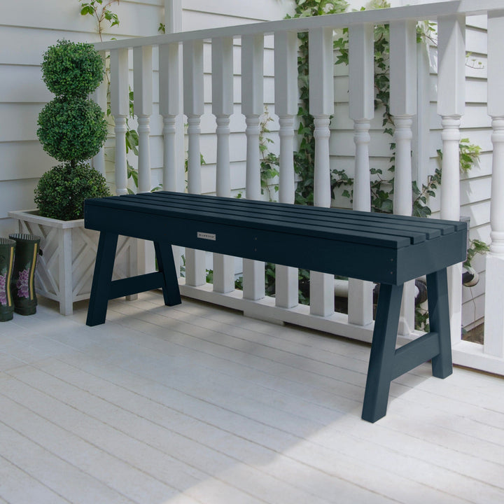 Weatherly Picnic Backless Bench - 4ft Bench Highwood USA