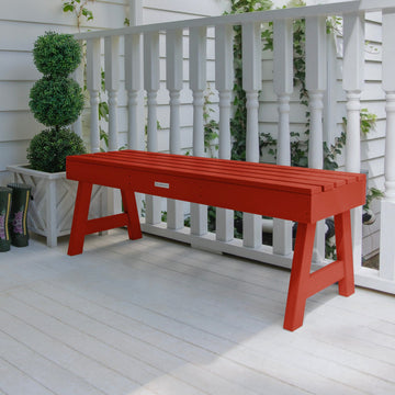 Weatherly Picnic Backless Bench - 4ft Bench Highwood USA