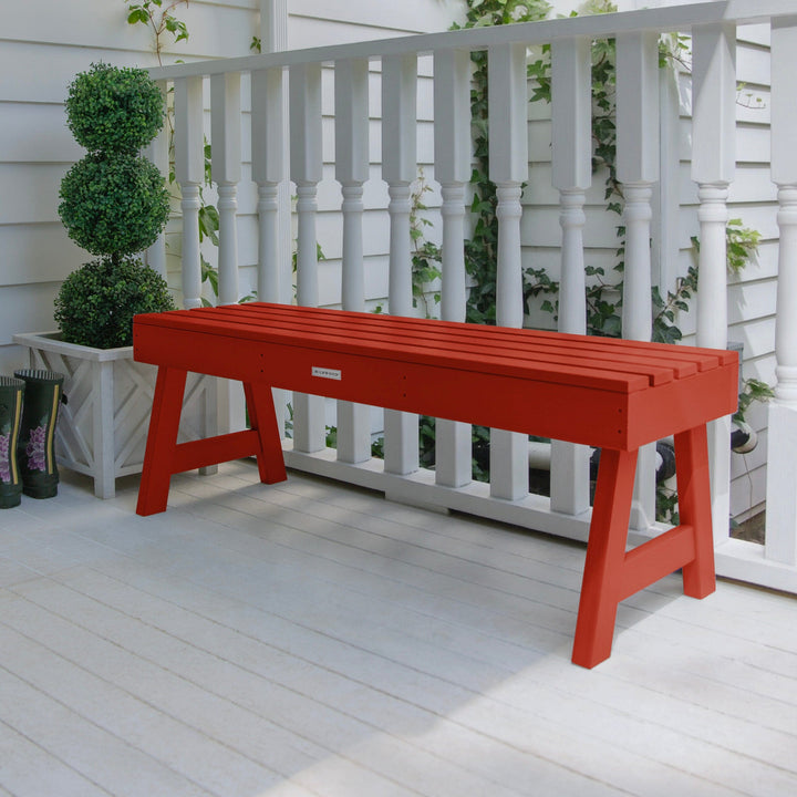 Weatherly Picnic Backless Bench - 4ft Bench Highwood USA