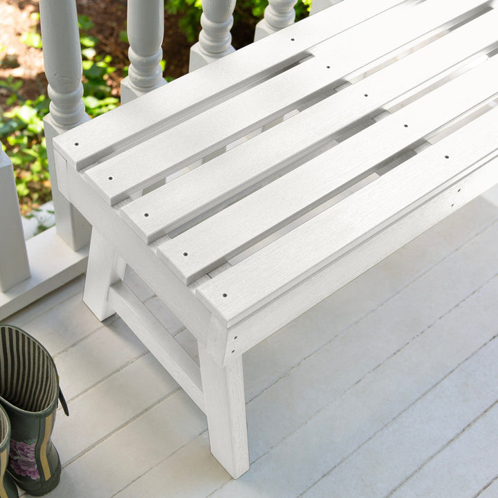 Weatherly Picnic Backless Bench - 4ft Bench Highwood USA