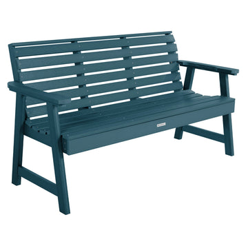 Weatherly Garden Bench - 5ft Bench Highwood USA Nantucket Blue