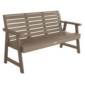 Weatherly Garden Bench - 5ft Bench Highwood USA Woodland Brown