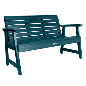 Weatherly Garden Bench - 4ft Bench Highwood USA Nantucket Blue