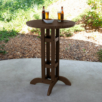 Round 30" Diameter Bistro Table - Bar Height Table Highwood USA