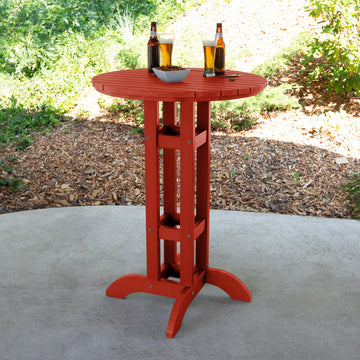 Round 30" Diameter Bistro Table - Bar Height Table Highwood USA