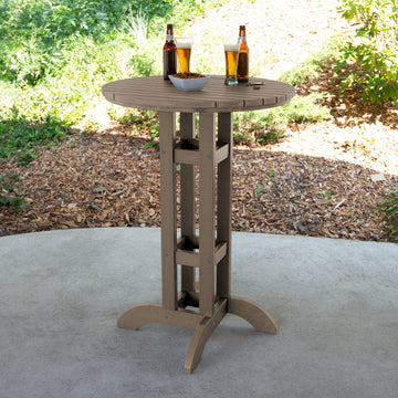 Round 30" Diameter Bistro Table - Bar Height Table Highwood USA