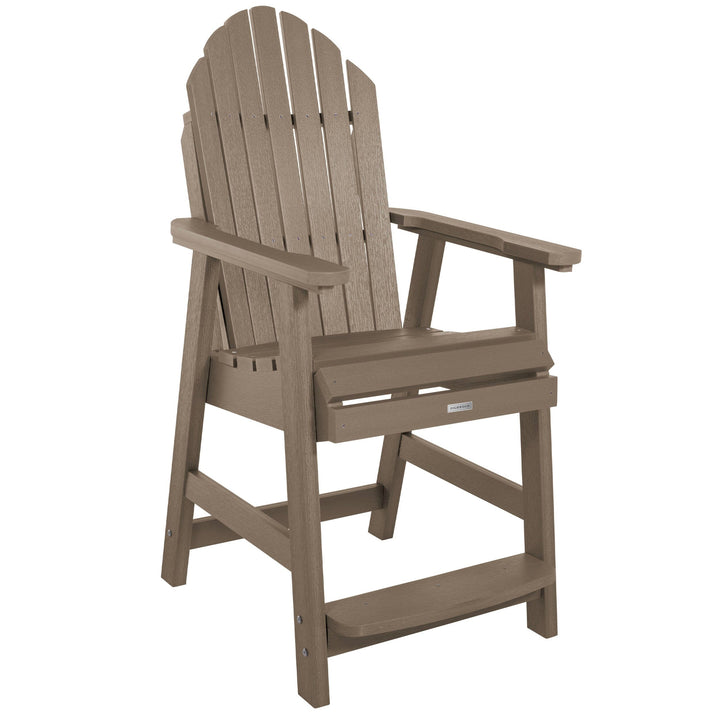 Hamilton Deck Chair in Counter Height Dining Highwood USA Woodland Brown