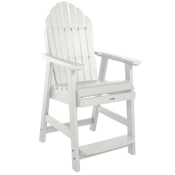 Hamilton Deck Chair in Counter Height Dining Highwood USA White