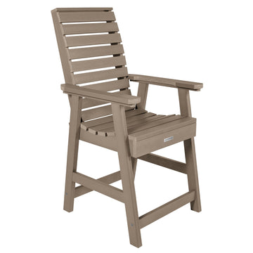 Weatherly Armchair - Counter Dining Highwood USA Woodland Brown