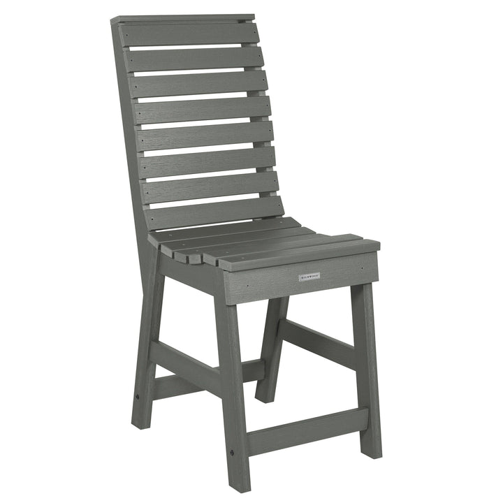 Weatherly Counter Height Side Chair Dining Highwood USA Coastal Teak