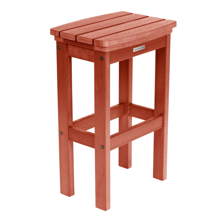 Lehigh Bar Height Stool Dining Highwood USA Rustic Red