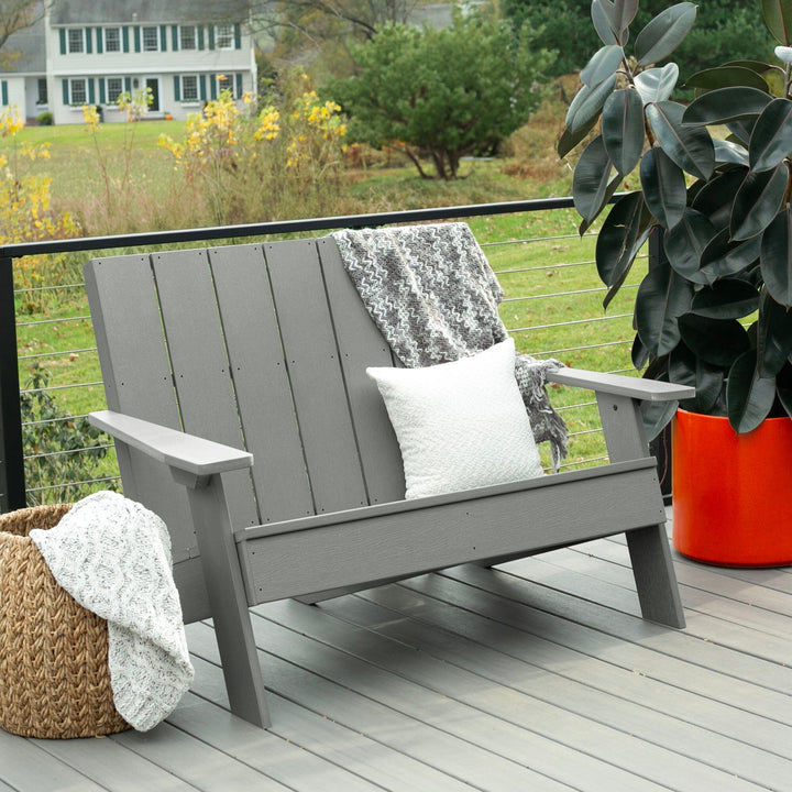 Italica Modern Double Wide Adirondack Chair Adirondack Chairs Highwood USA