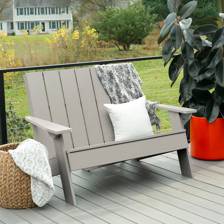 Italica Modern Double Wide Adirondack Chair Adirondack Chairs Highwood USA