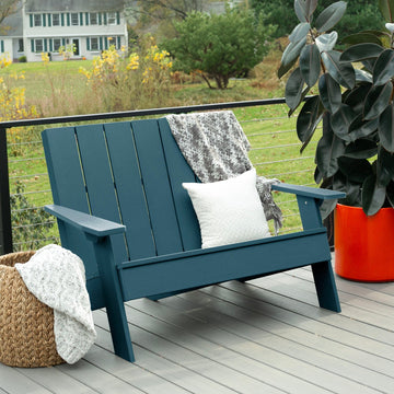 Italica Modern Double Wide Adirondack Chair Adirondack Chairs Highwood USA