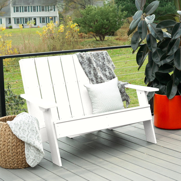 Italica Modern Double Wide Adirondack Chair Adirondack Chairs Highwood USA
