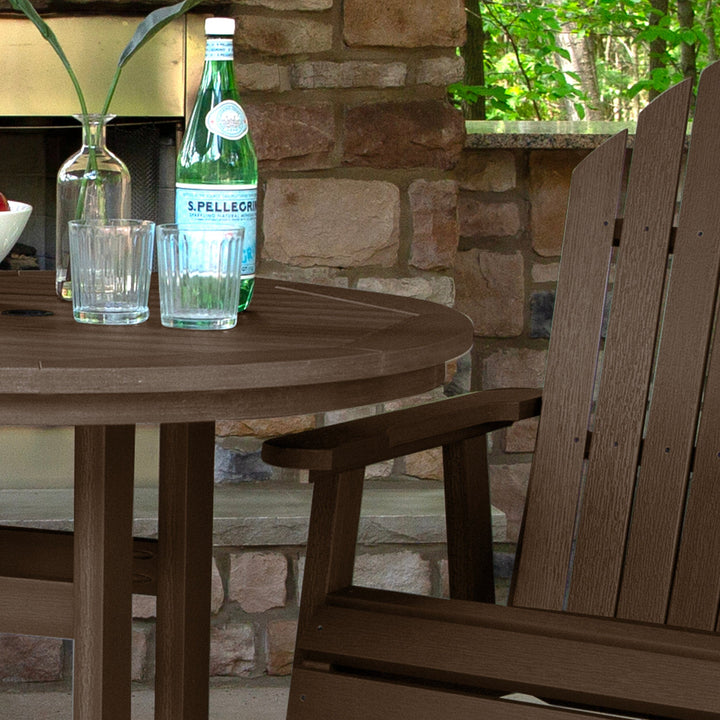Hamilton 3pc 36in Round Dining Set - Dining Height Dining Highwood USA