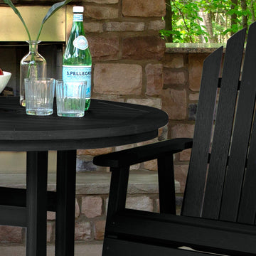 Hamilton 3pc 36in Round Dining Set - Dining Height Dining Highwood USA