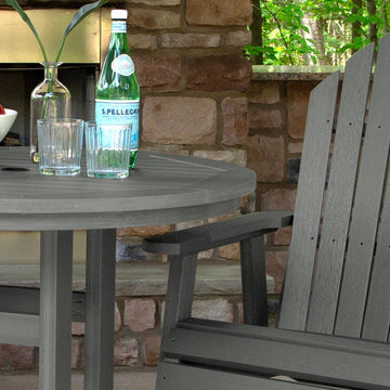 Hamilton 3pc 36in Round Dining Set - Dining Height Dining Highwood USA