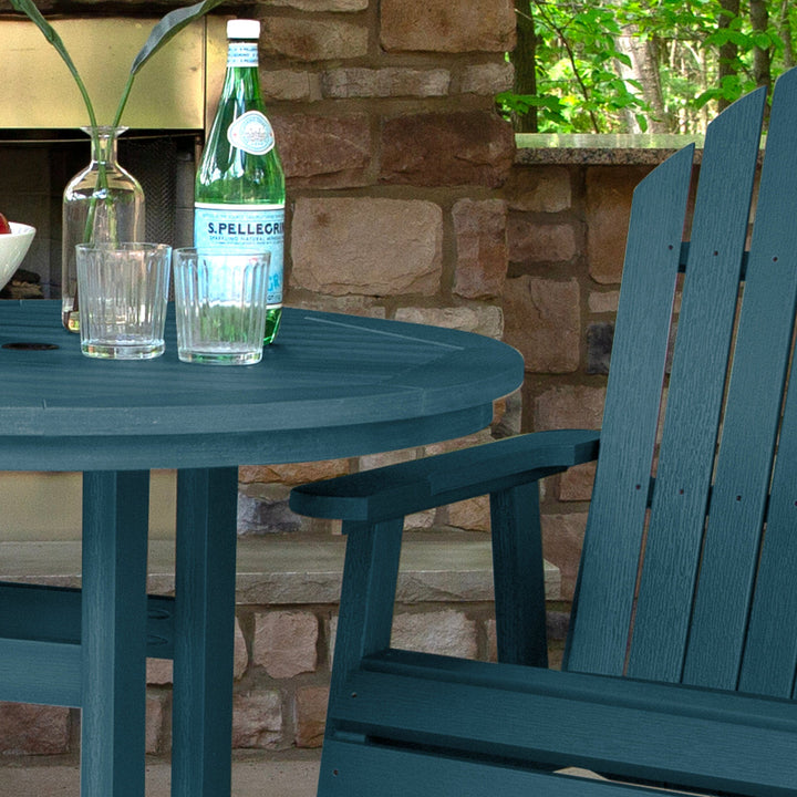 Hamilton 3pc 36in Round Dining Set - Dining Height Dining Highwood USA