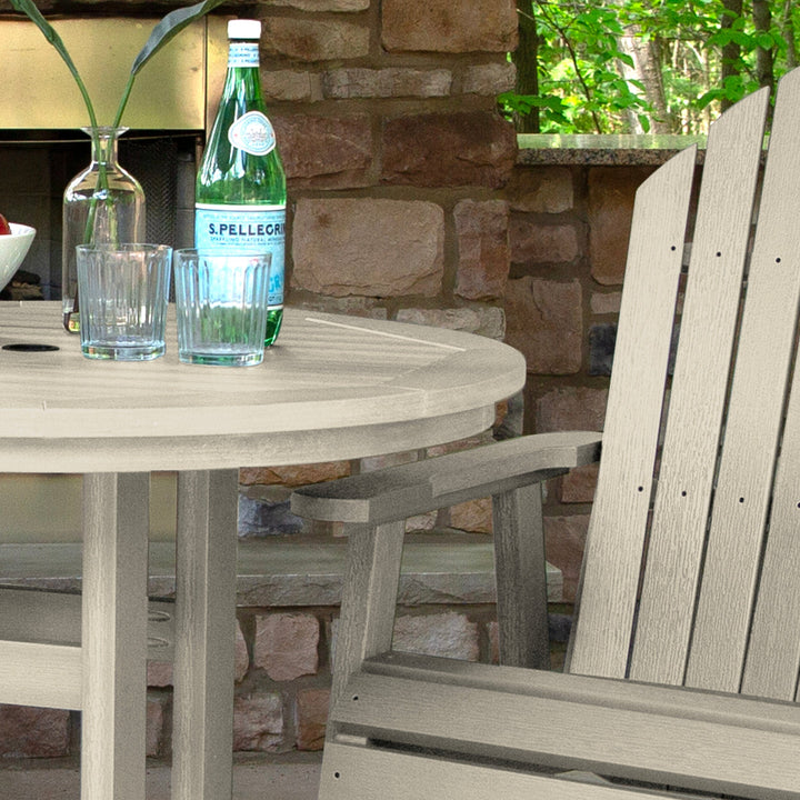 Hamilton 3pc 36in Round Dining Set - Dining Height Dining Highwood USA