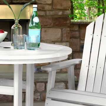 Hamilton 3pc 36in Round Dining Set - Counter Height Dining Highwood USA