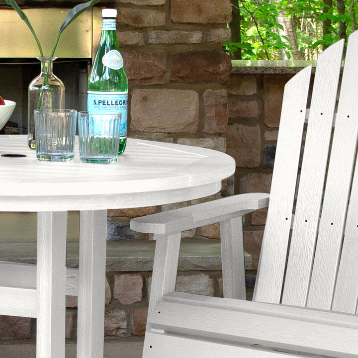 Hamilton 3pc 36in Round Dining Set - Dining Height Dining Highwood USA