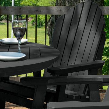Hamilton 5pc 48in Round Dining Set - Dining Height Dining Highwood USA