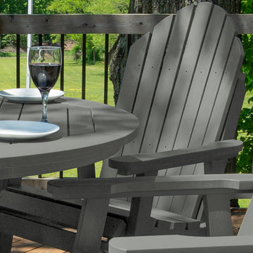 Hamilton 5pc 48in Round Dining Set - Dining Height Dining Highwood USA