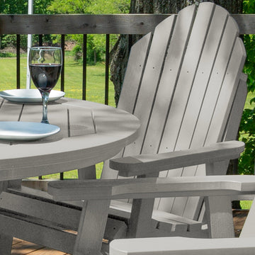 Hamilton 5pc 48in Round Dining Set - Dining Height Dining Highwood USA