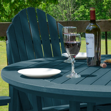 Hamilton 5pc 48in Round Dining Set - Counter Height Dining Highwood USA