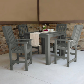 Lehigh 5pc Square Dining Set 42in x 42in - Counter Height Dining Highwood USA