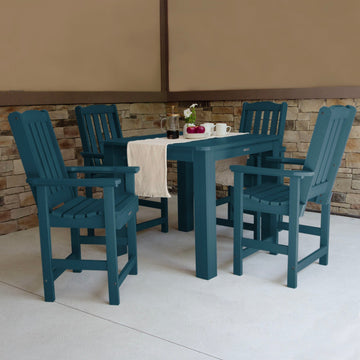 Lehigh 5pc Square Dining Set 42in x 42in - Counter Height Dining Highwood USA