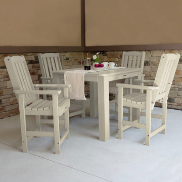 Lehigh 5pc Square Dining Set 42in x 42in - Counter Height Dining Highwood USA
