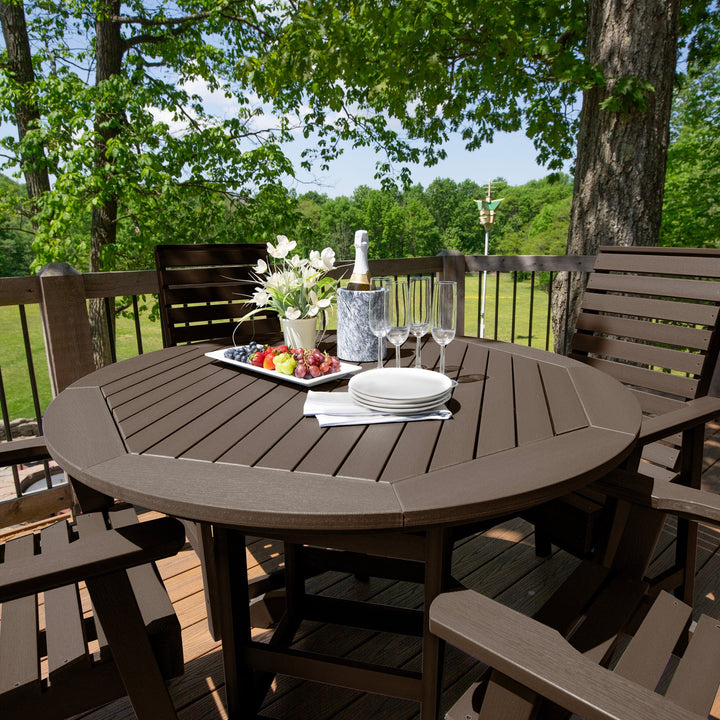 Weatherly 5pc 48in Round Dining Set - Counter Height Dining Highwood USA