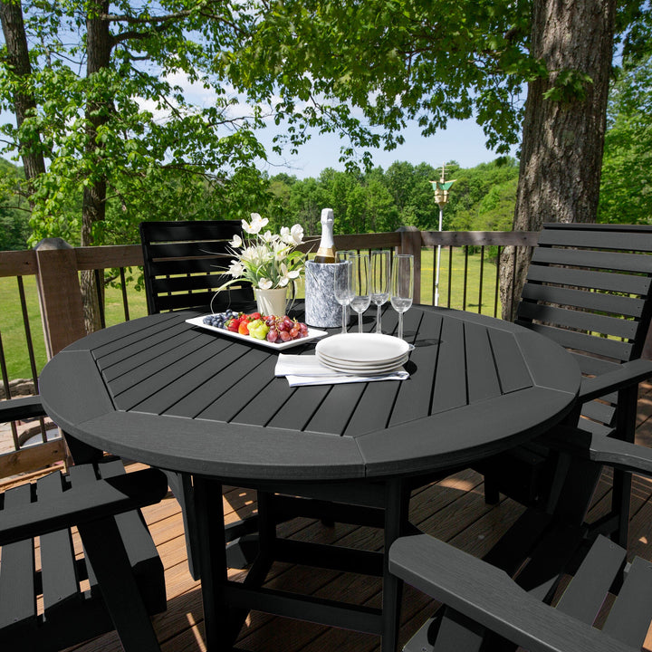 Weatherly 5pc 48in Round Dining Set - Counter Height Dining Highwood USA