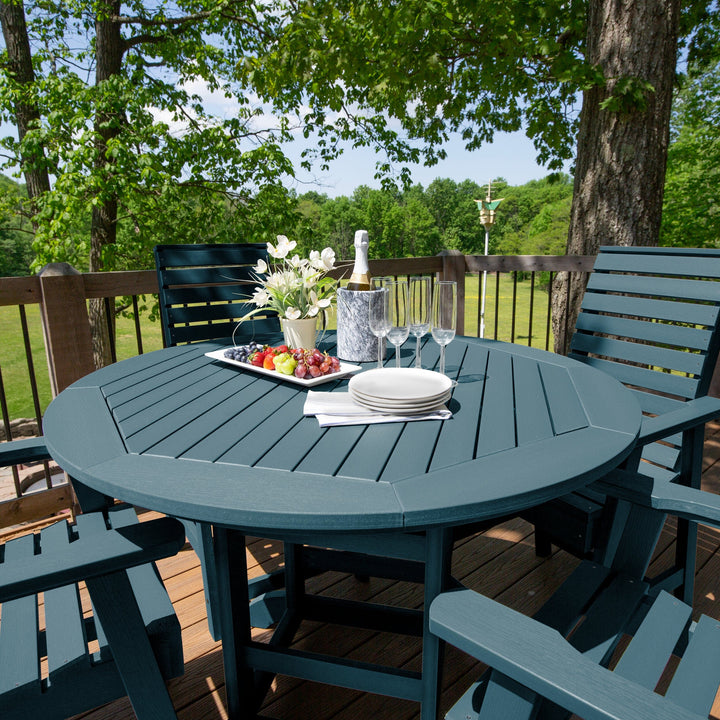 Weatherly 5pc 48in Round Dining Set - Counter Height Dining Highwood USA