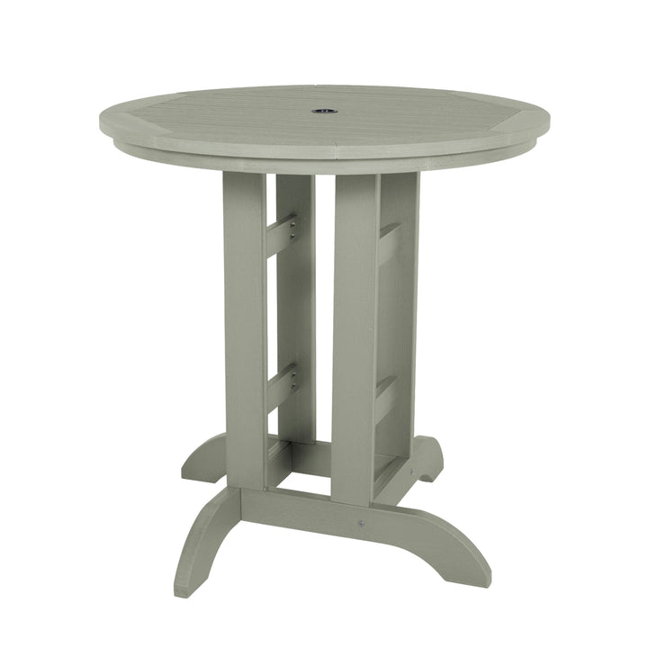 Round 36in Diameter Dining Table - Counter Height Dining Highwood USA Eucalyptus