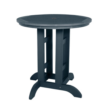 Round 36in Diameter Dining Table - Counter Height Dining Highwood USA Federal Blue