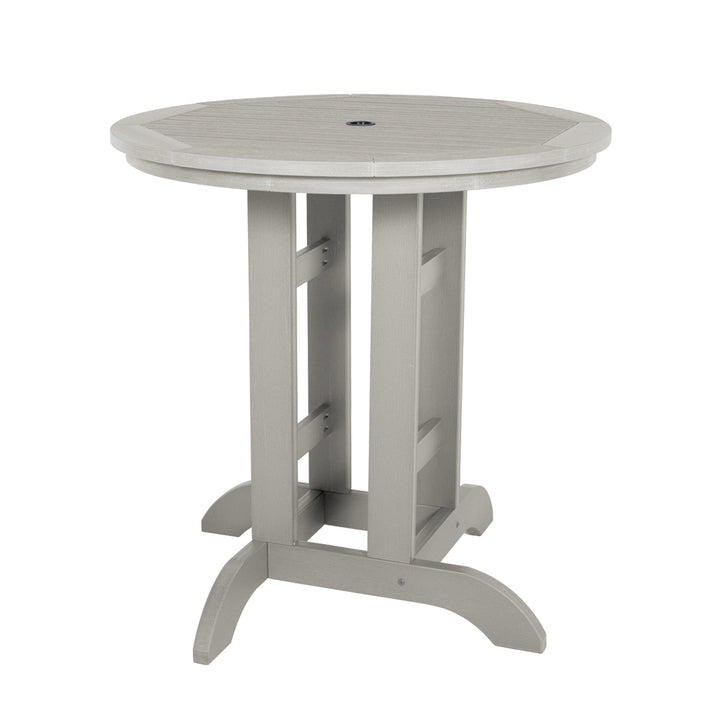 Round 36in Diameter Dining Table - Counter Height Dining Highwood USA Harbor Gray