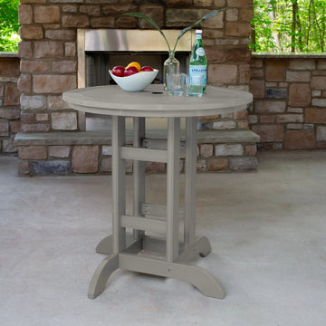 Round 36in Diameter Dining Table - Counter Height Dining Highwood USA