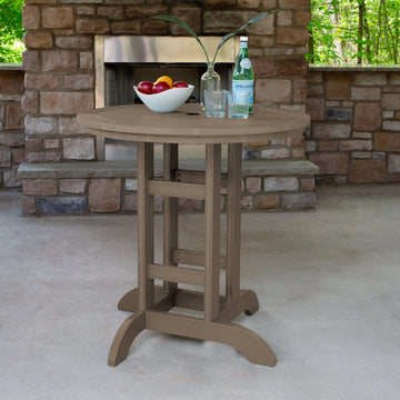 Round 36in Diameter Dining Table - Counter Height Dining Highwood USA