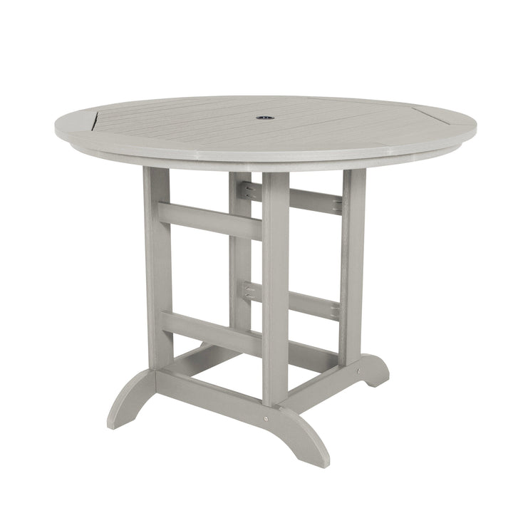 Round 48in Diameter Dining Table - Counter Height Dining Highwood USA Harbor Gray